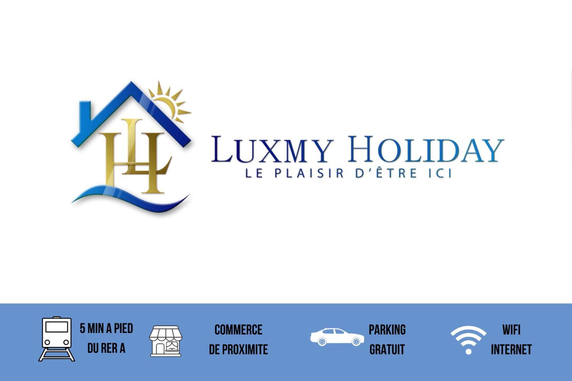 Apartamento My Blue Lagoon - 10Min Disneyland Park - Hyper Centre - Parking Prive - 30Min Paris Bussy-Saint-Georges Exterior foto